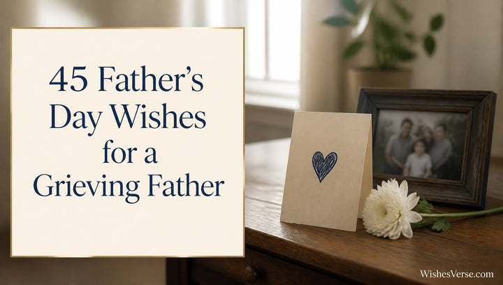 45 Father's Day Wishes for a Grieving Father