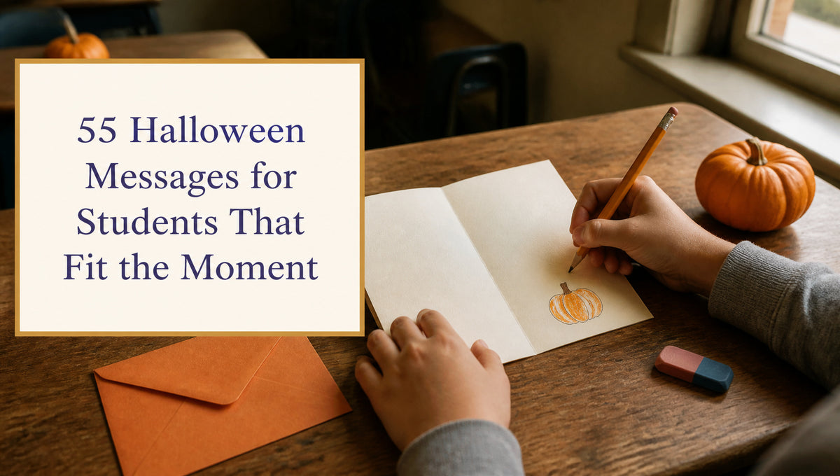 55 Halloween Messages for Students That Fit the Moment