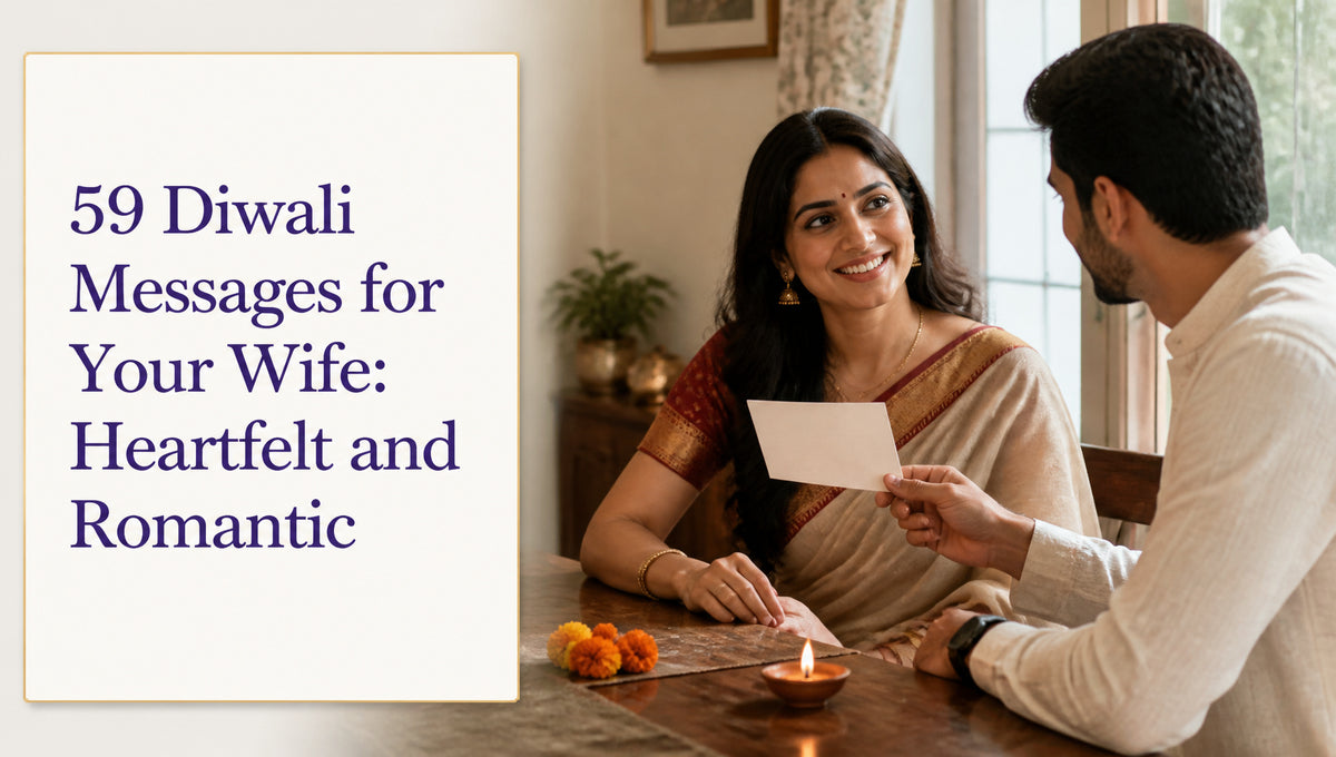 59 Diwali Messages for Your Wife: Heartfelt and Romantic