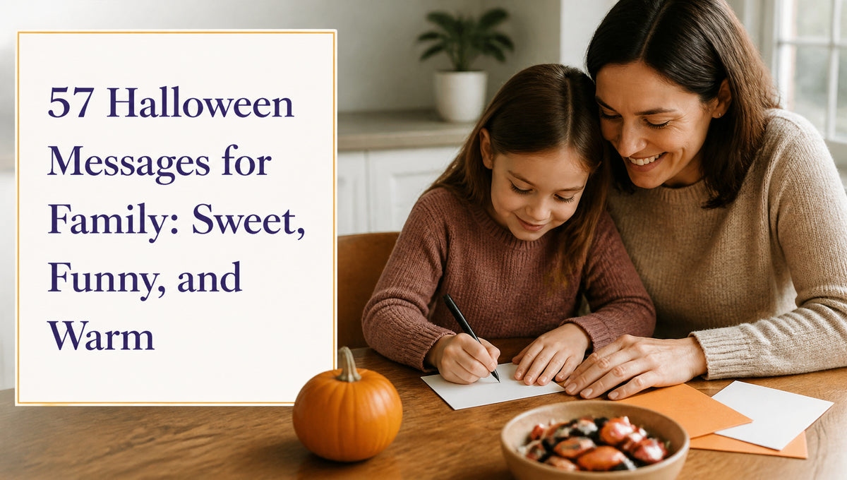 57 Halloween Messages for Family: Sweet, Funny, and Warm