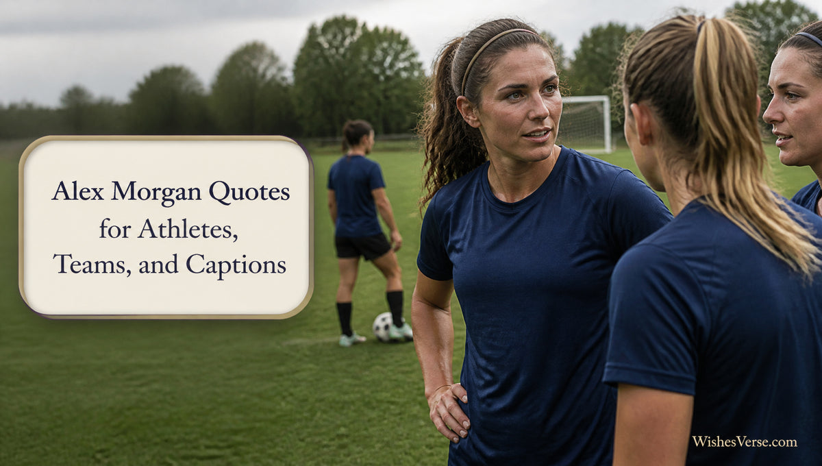 Alex Morgan Quotes for Athletes, Teams, and Captions