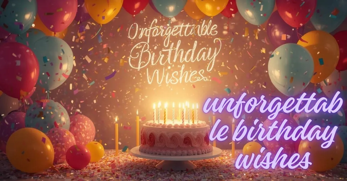 unforgettable birthday wishes