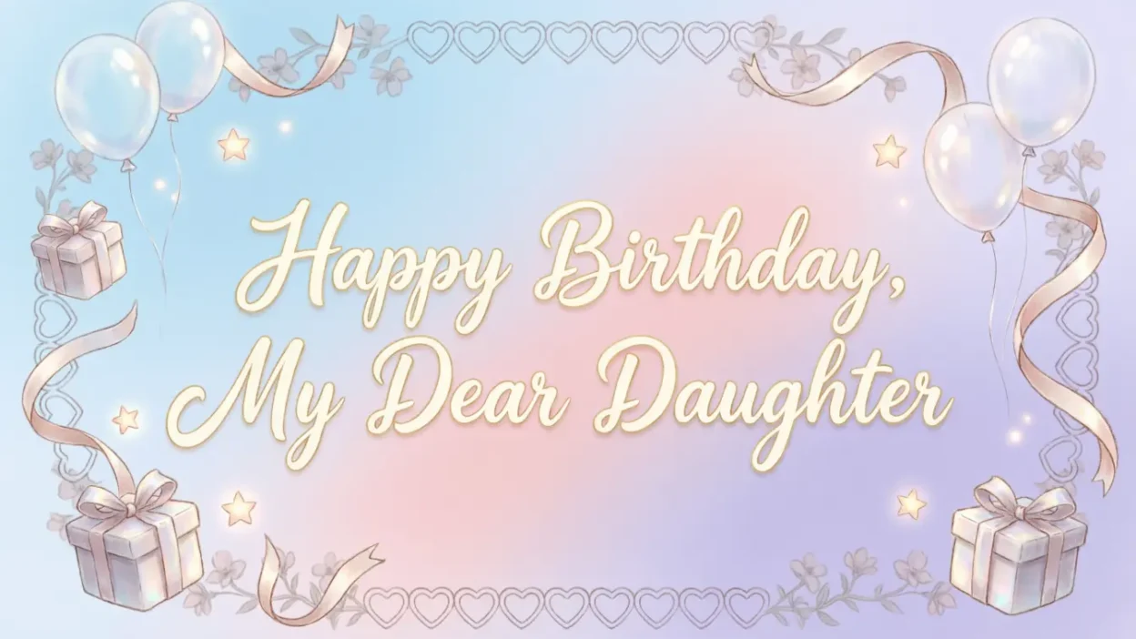 Birthday Wishes Daughter