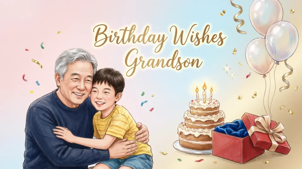 Birthday Wishes Grandson