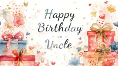 Birthday Wishes Uncle