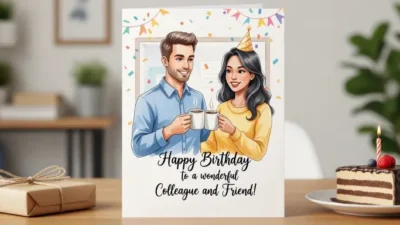 birthday wishes colleague and friend