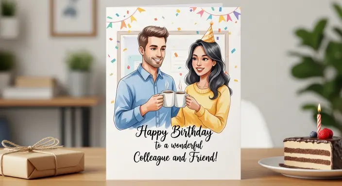 birthday wishes colleague and friend