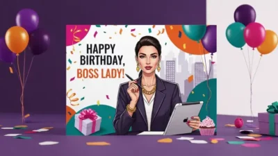 birthday wishes boss lady
