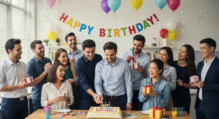 birthday wishes staff