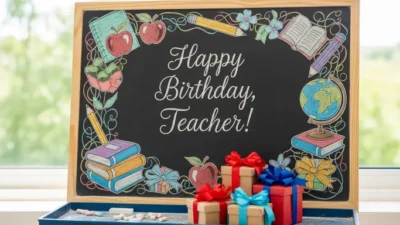birthday wishes teacher