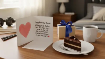 birthday wishes roommate