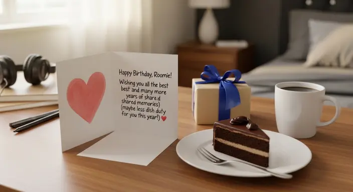 birthday wishes roommate
