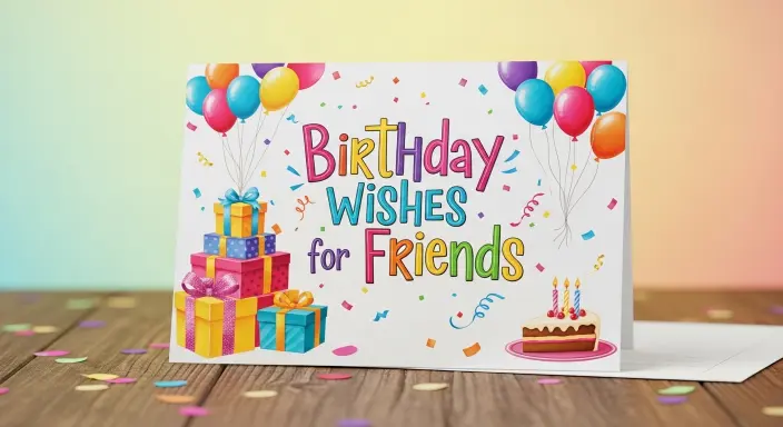 Birthday Wishes for Friends