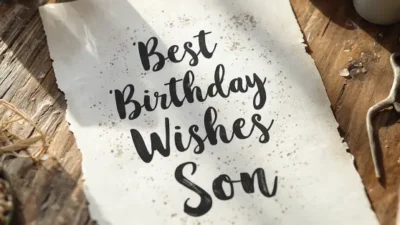 Best Birthday Wishes Son