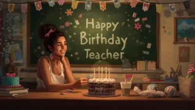 Birthday Wishes for Favorite Teacher